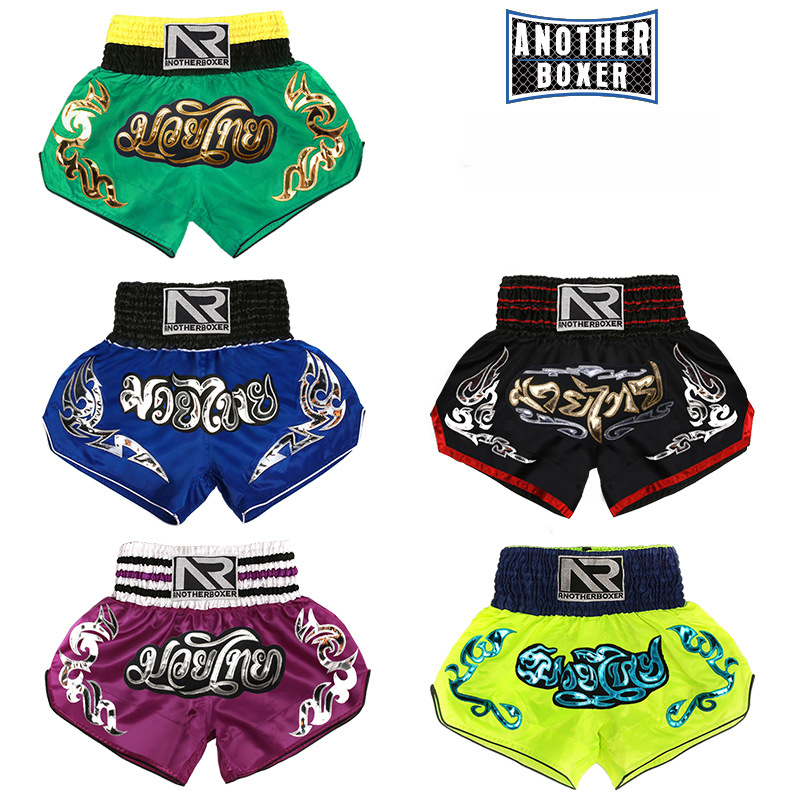 Thai Muay Thai Shorts For Adult Men And Women MMA Training Performance Boxing Martial Arts Sanda Fighting Men And Women_voghion.com
